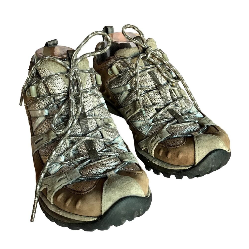 Merrell Olive Siren Sport Lightweight Hikers with Vibram Soles size 8.5